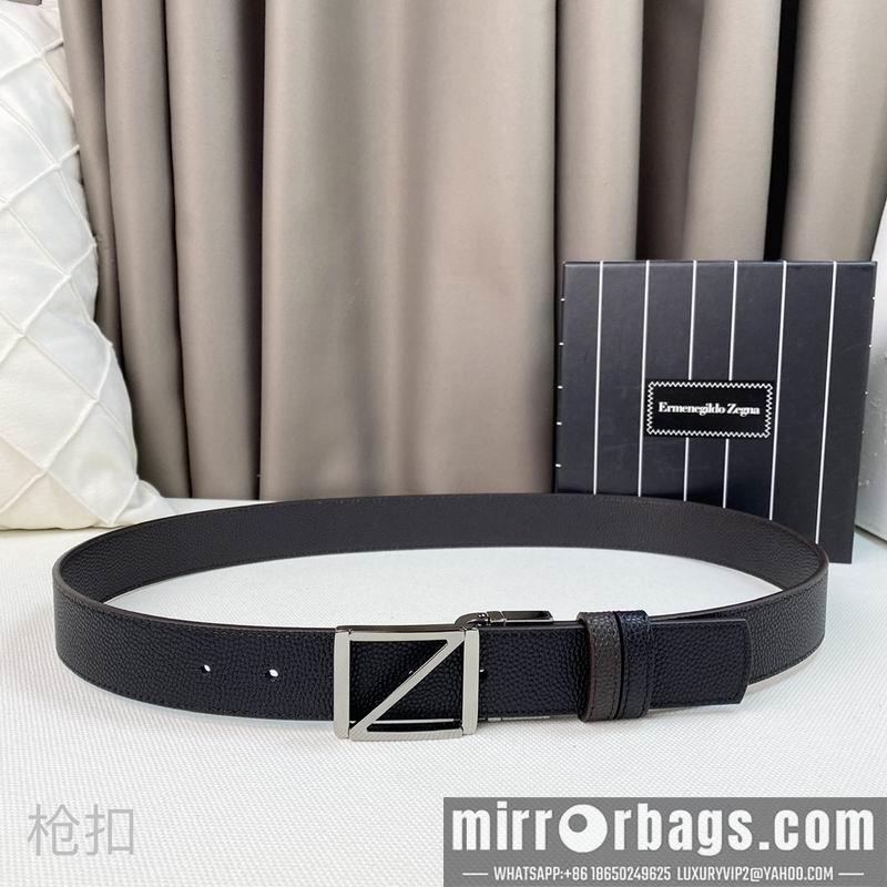 Replica Zegna belt 35mmX95-125cm 7D01