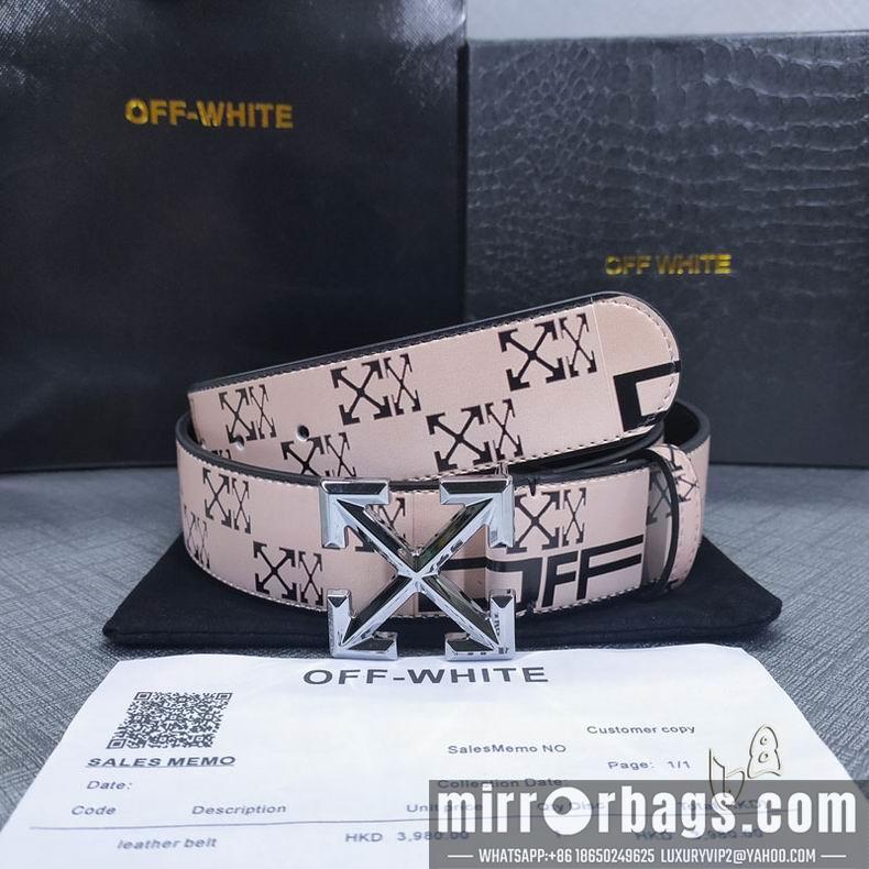Replica Off White belt 38mmX80-125cm lb082801