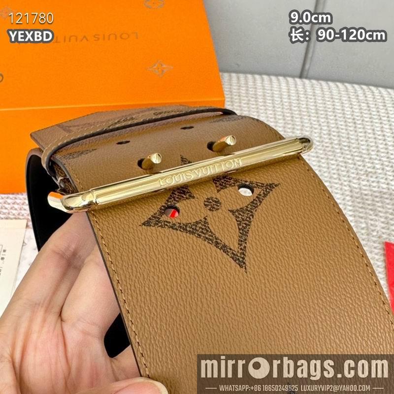 Replica LV belt 90mmX90-120cm 8L01