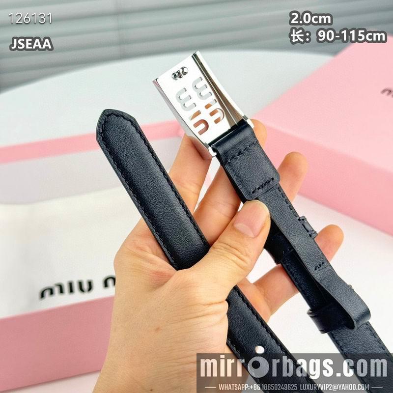 Replica Miumiu belt 20mmX90-115cm 8L07