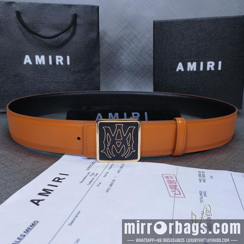 Replica Amiri belt 38mmX80-125cm lb061201