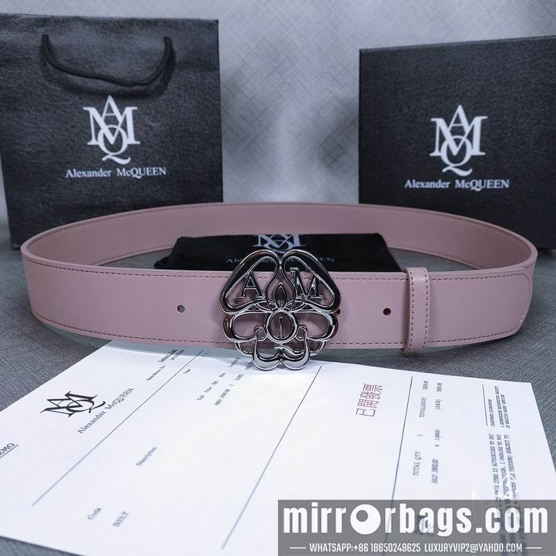 Replica McQueen belt 38mmX80-125cm lb071802