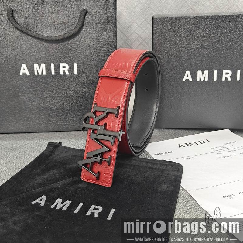 Replica Amiri belt 38mmX90-125cm lb03