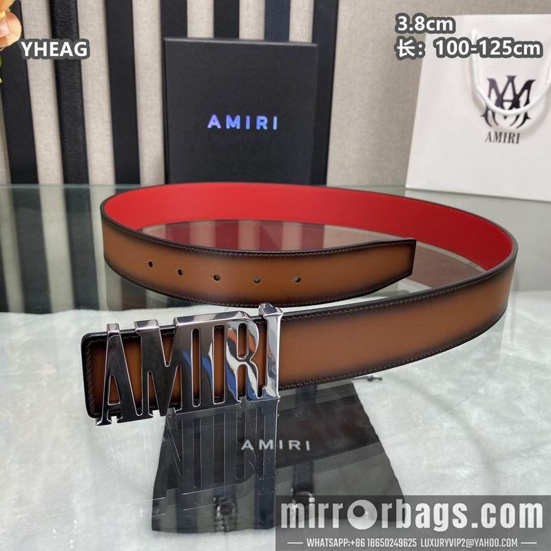 Replica Amiri belt 38mmX100-125cm 8L22
