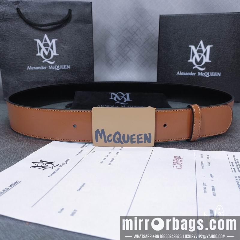 Replica McQueen belt 38mmX80-125cm lb071803