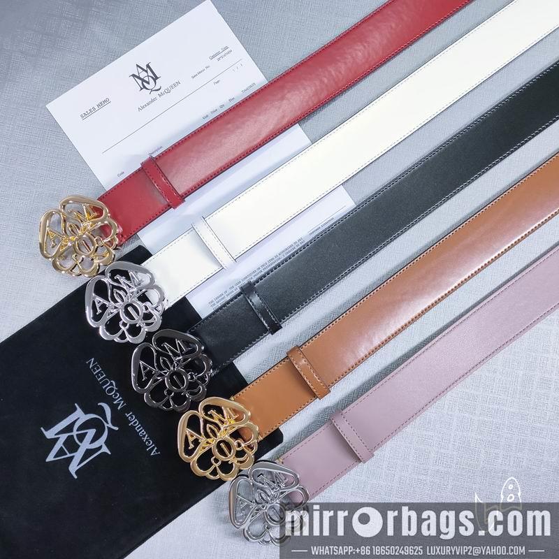 Replica McQueen belt 38mmX80-125cm lb071802