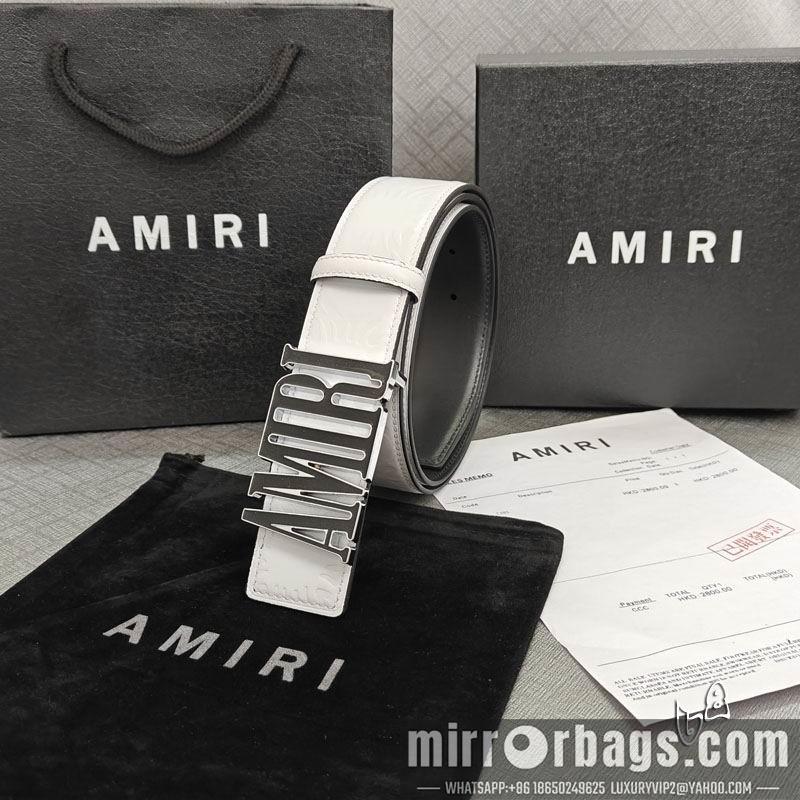 Replica Amiri belt 38mmX90-125cm lb02