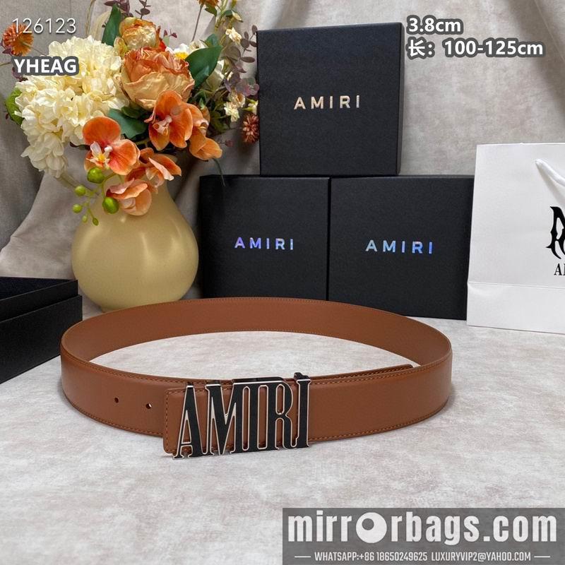 Replica Amiri belt 38mmX100-125cm 8L17