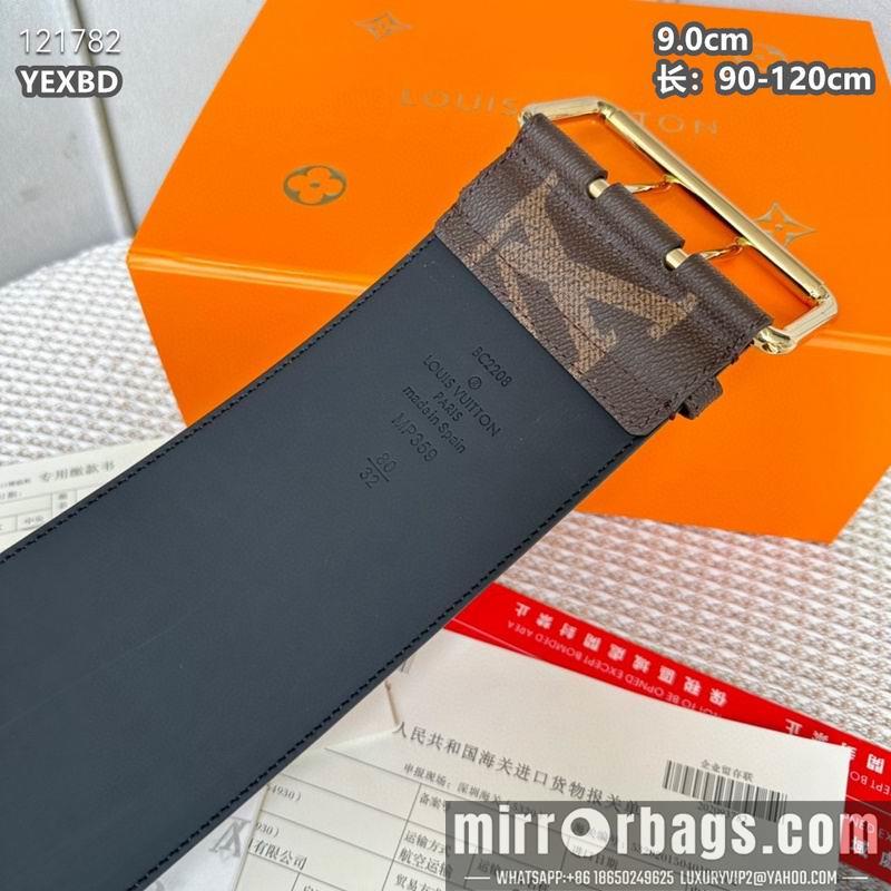 Replica LV belt 90mmX90-120cm 8L01