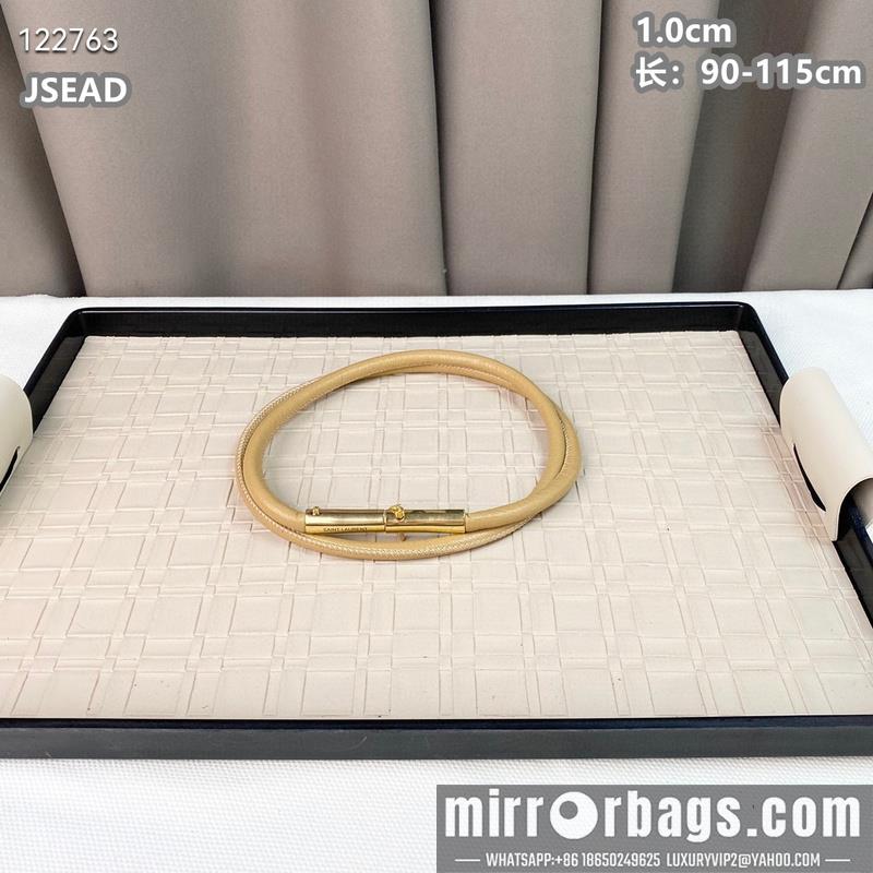 Replica YSL belt 10mmX90-115cm 8L01