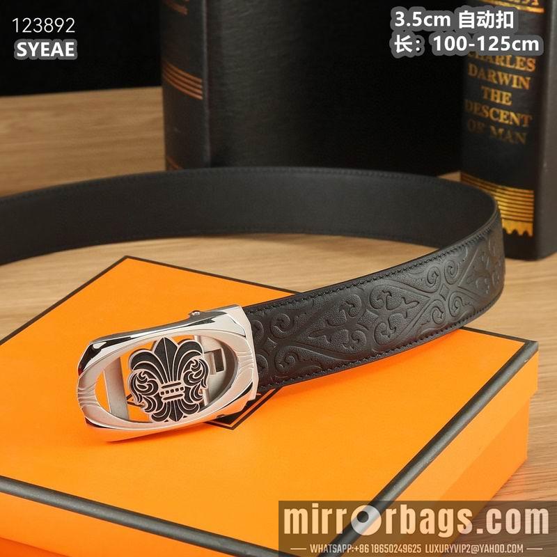 Replica Chrome Hearts belt 35mmX100-125cm 8L03