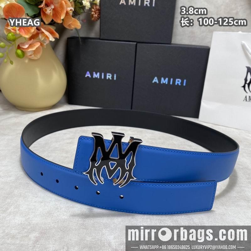 Replica Amiri belt 38mmX100-125cm 8L25