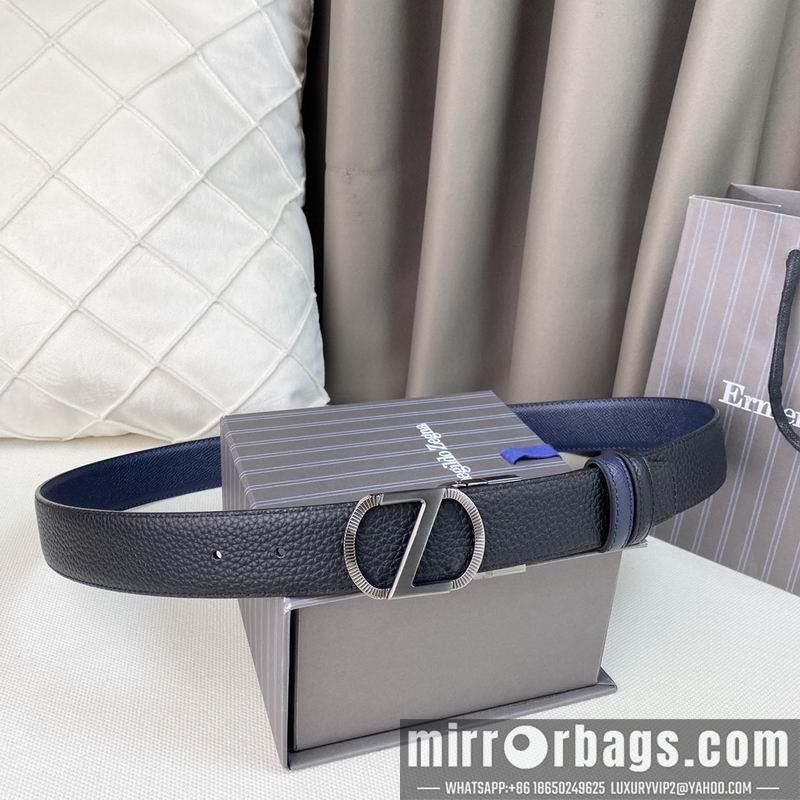 Replica Zegna belt 35mmX95-125cm 7D03