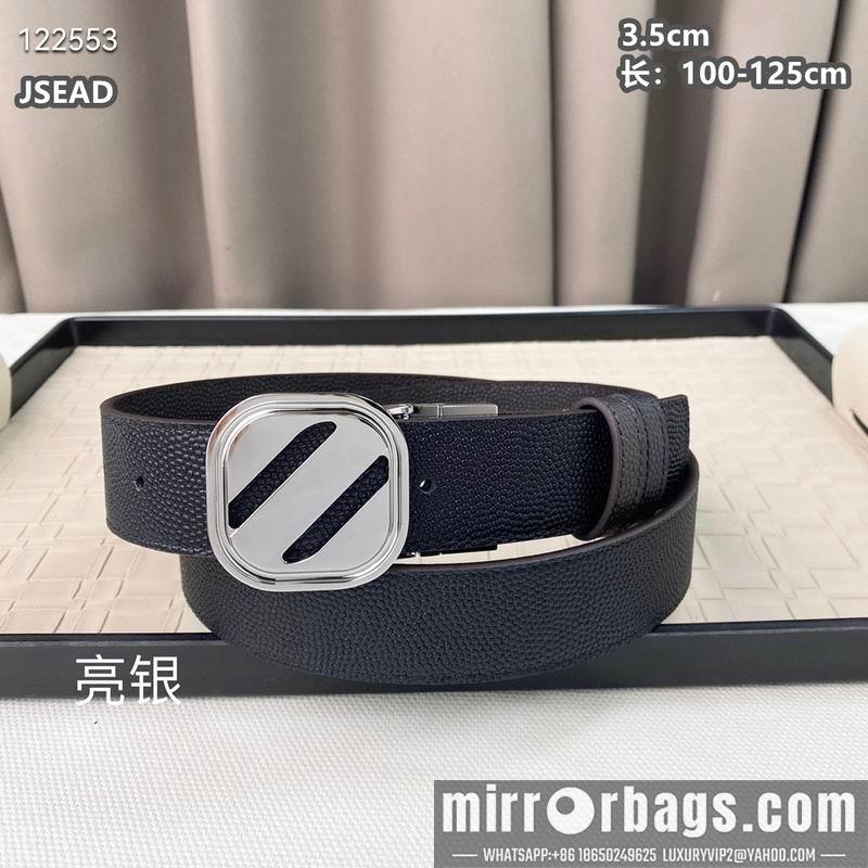 Replica Zegna belt 35mmX100-125cm 8L01