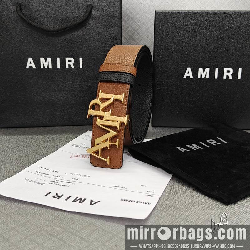 Replica Amiri belt 38mmX90-125cm lb072301