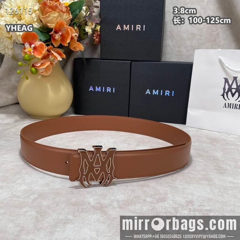 Replica Amiri belt 38mmX100-125cm 8L09