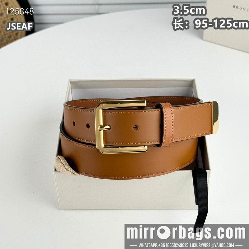 Replica Brunello Cucinelli belt 35mmX95-125cm 8L05