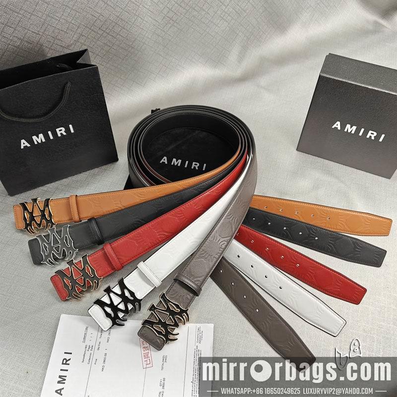 Replica Amiri belt 38mmX90-125cm lb04