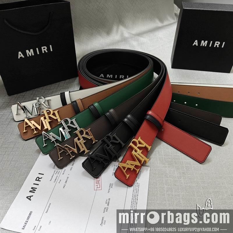 Replica Amiri belt 38mmX90-125cm lb072302