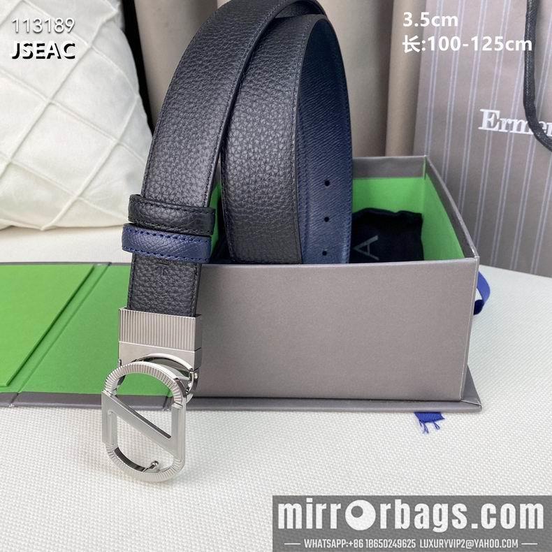 Replica Zegna belt 35mmX100-125cm 8L082501
