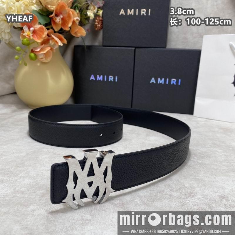 Replica Amiri belt 38mmX100-125cm 8L41