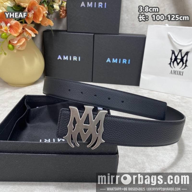 Replica Amiri belt 38mmX100-125cm 8L40