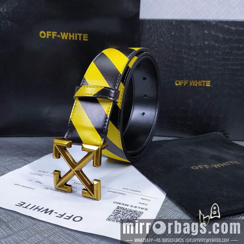 Replica Off White belt 38mmX80-125cm lb082802