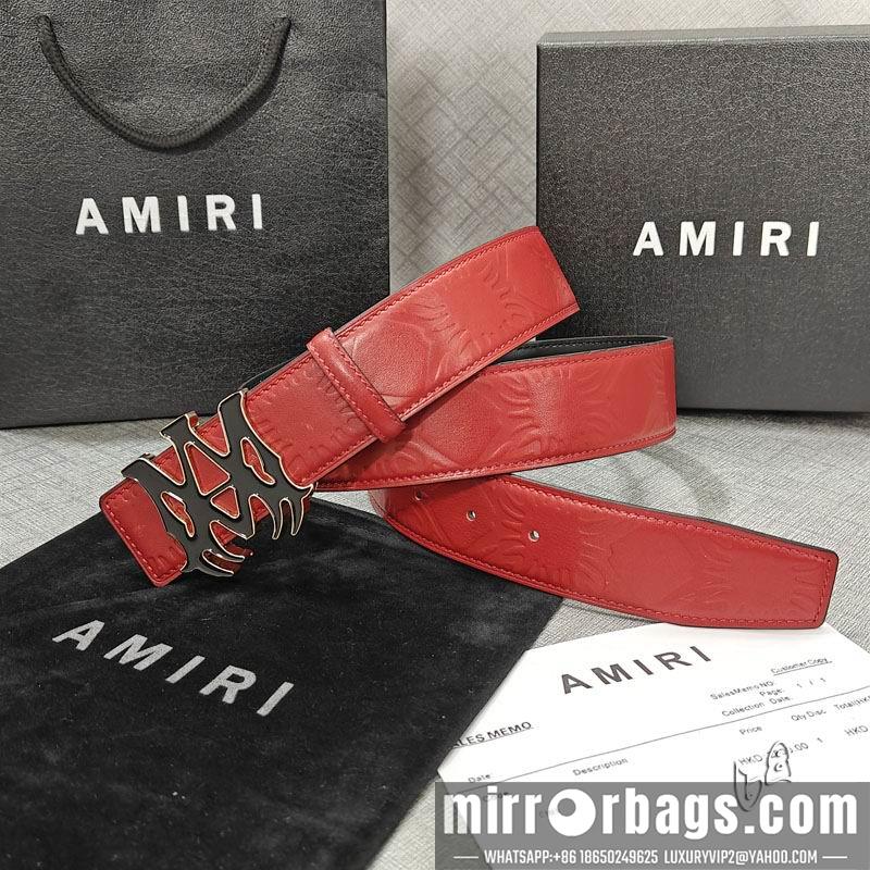 Replica Amiri belt 38mmX90-125cm lb04