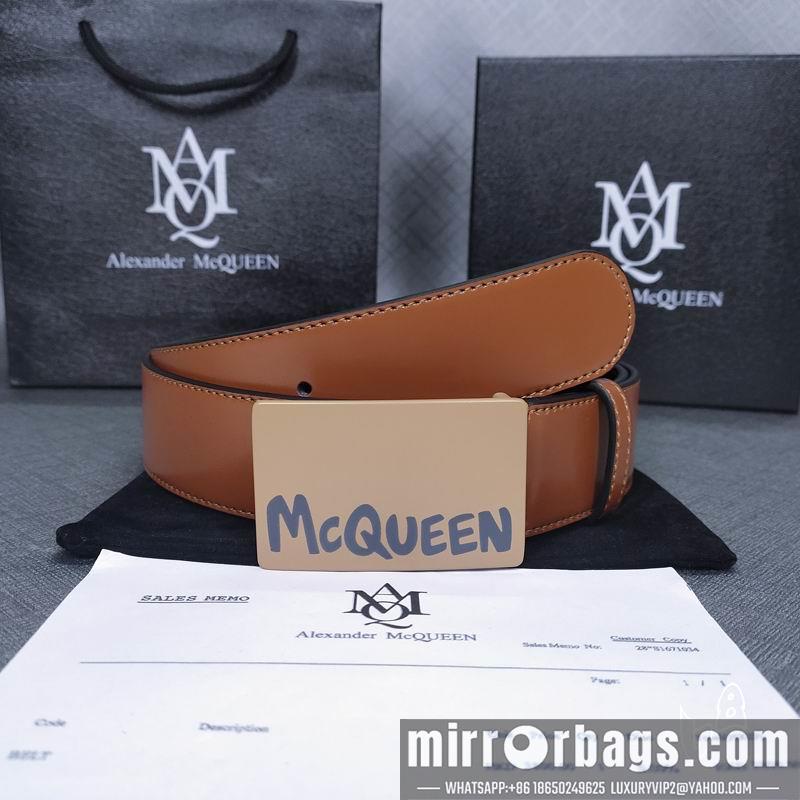 Replica McQueen belt 38mmX80-125cm lb071803