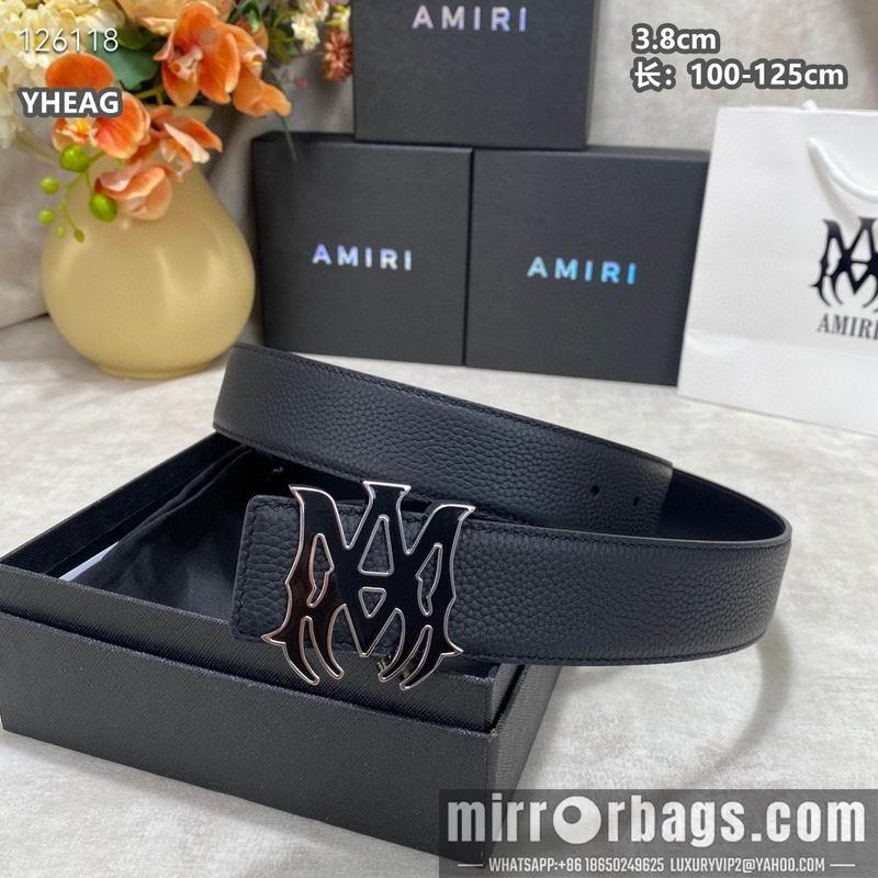 Replica Amiri belt 38mmX100-125cm 8L12