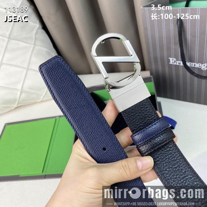 Replica Zegna belt 35mmX100-125cm 8L082501