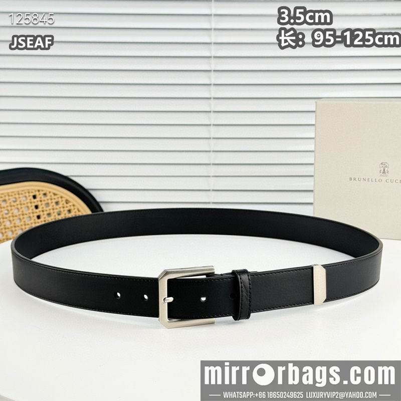 Replica Brunello Cucinelli belt 35mmX95-125cm 8L05