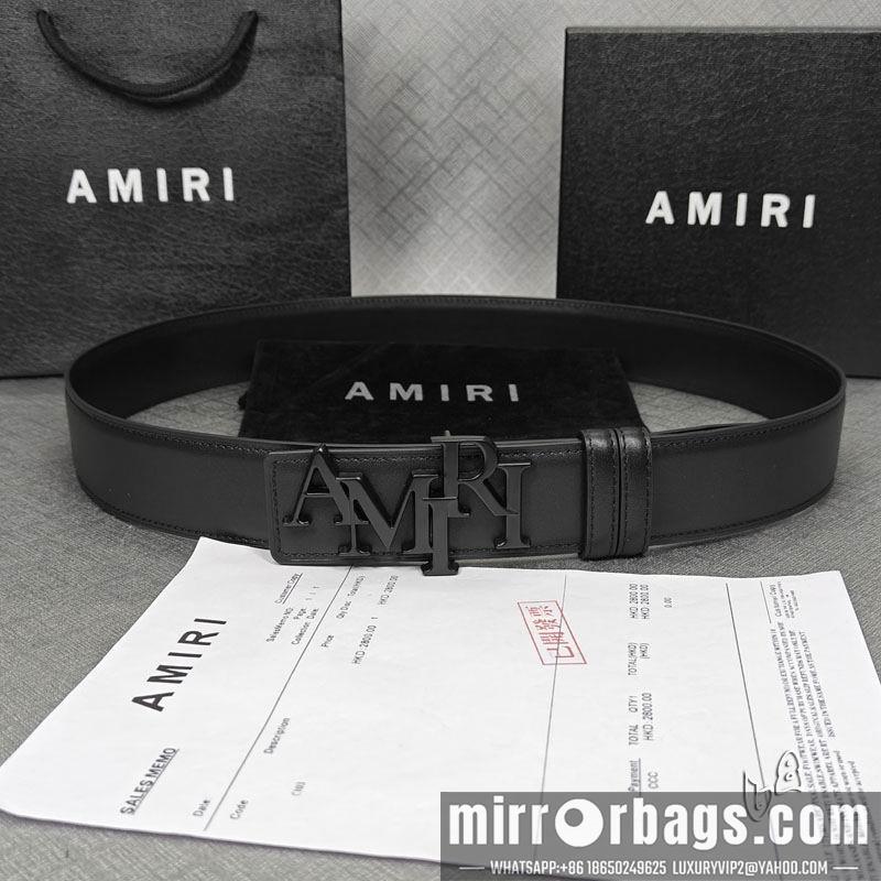 Replica Amiri belt 38mmX90-125cm lb080201