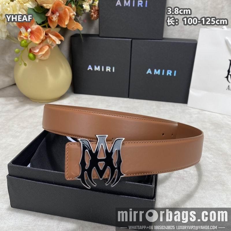 Replica Amiri belt 38mmX100-125cm 8L39