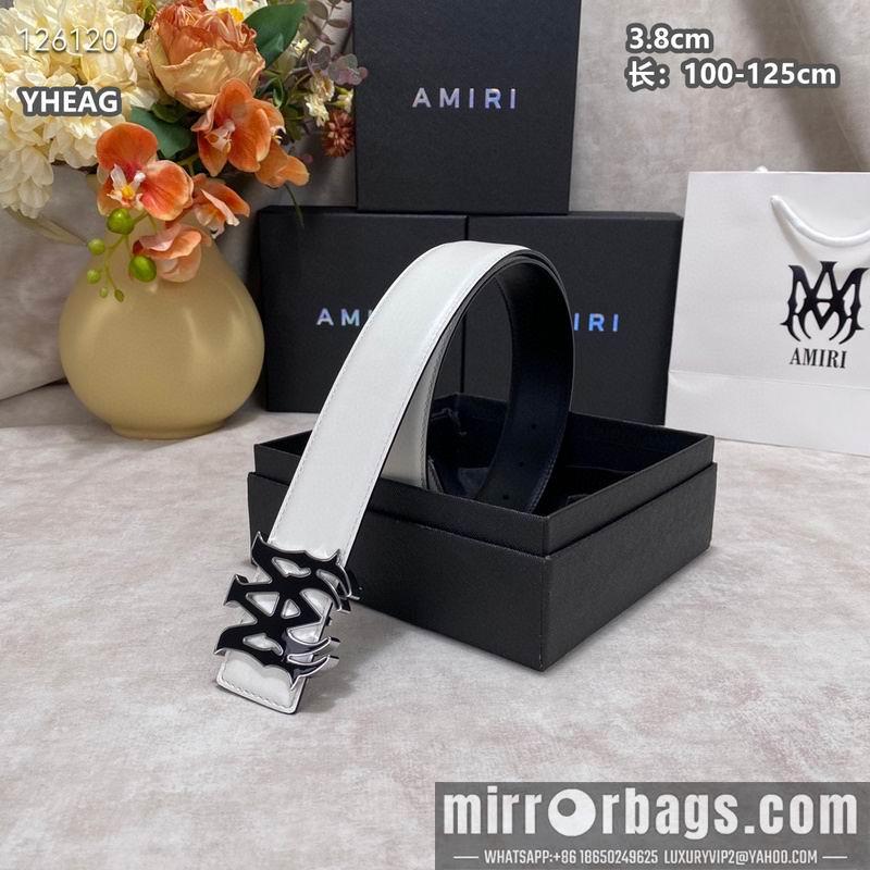 Replica Amiri belt 38mmX100-125cm 8L14