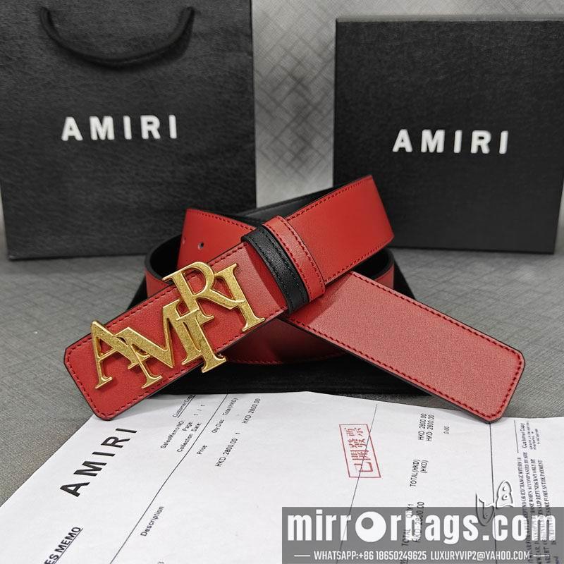 Replica Amiri belt 38mmX90-125cm lb072302