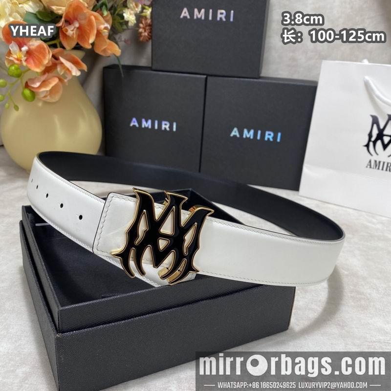 Replica Amiri belt 38mmX100-125cm 8L38