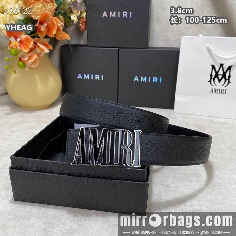 Replica Amiri belt 38mmX100-125cm 8L16