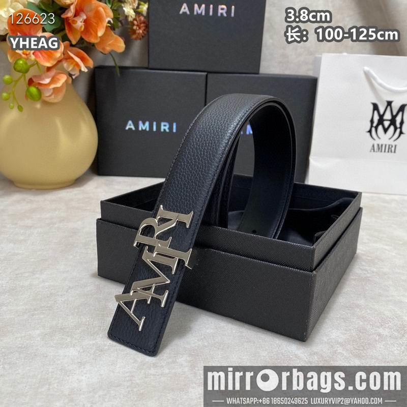 Replica Amiri belt 38mmX100-125cm 8L21