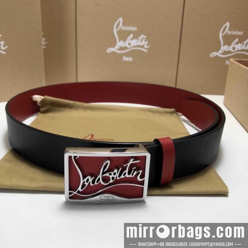 Replica Christian Louboutin belt 35mmX95-125cm 7D02