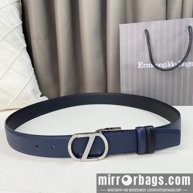 Replica Zegna belt 35mmX95-125cm 7D03
