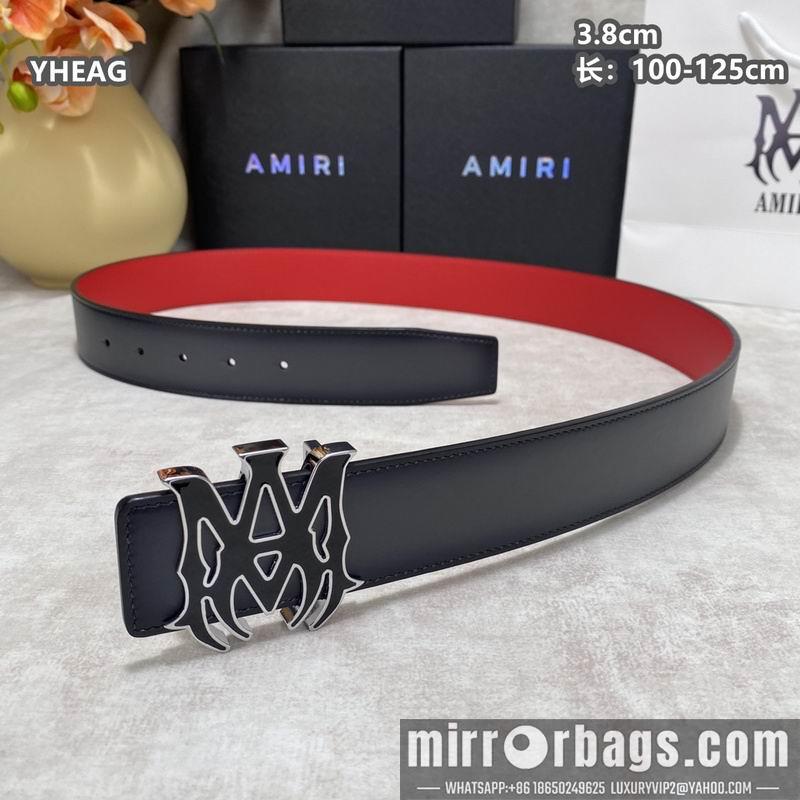 Replica Amiri belt 38mmX100-125cm 8L27