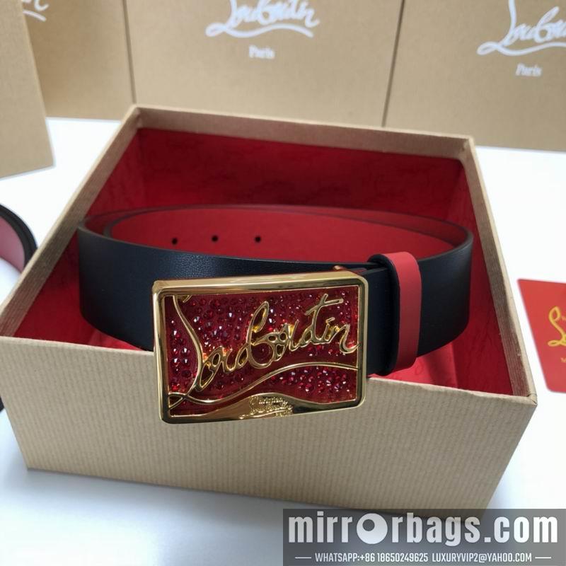 Replica Christian Louboutin belt 35mmX95-125cm 7D02