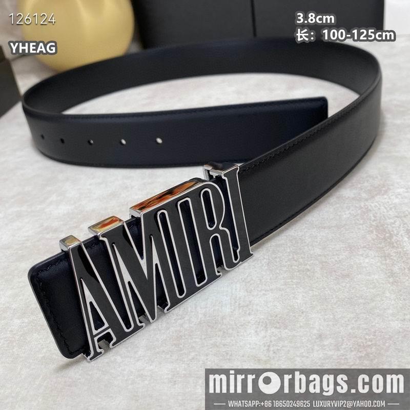 Replica Amiri belt 38mmX100-125cm 8L18