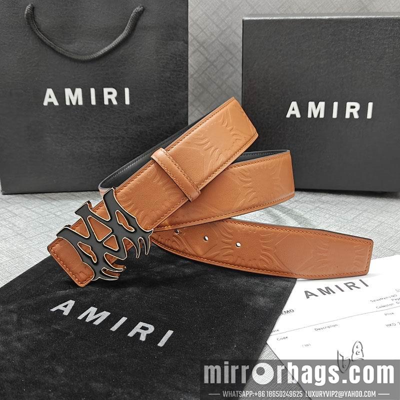 Replica Amiri belt 38mmX90-125cm lb04