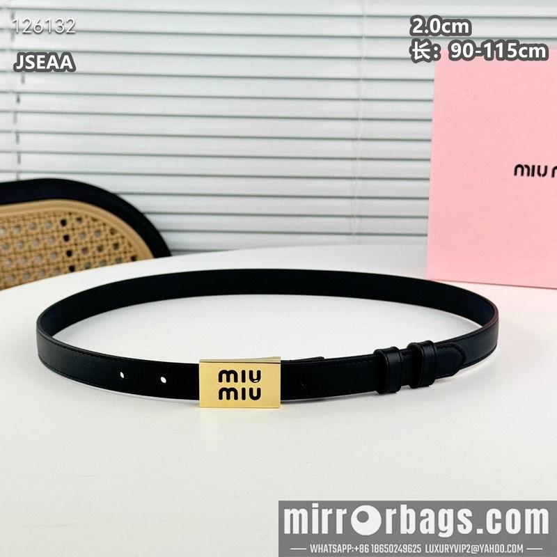 Replica Miumiu belt 20mmX90-115cm 8L07