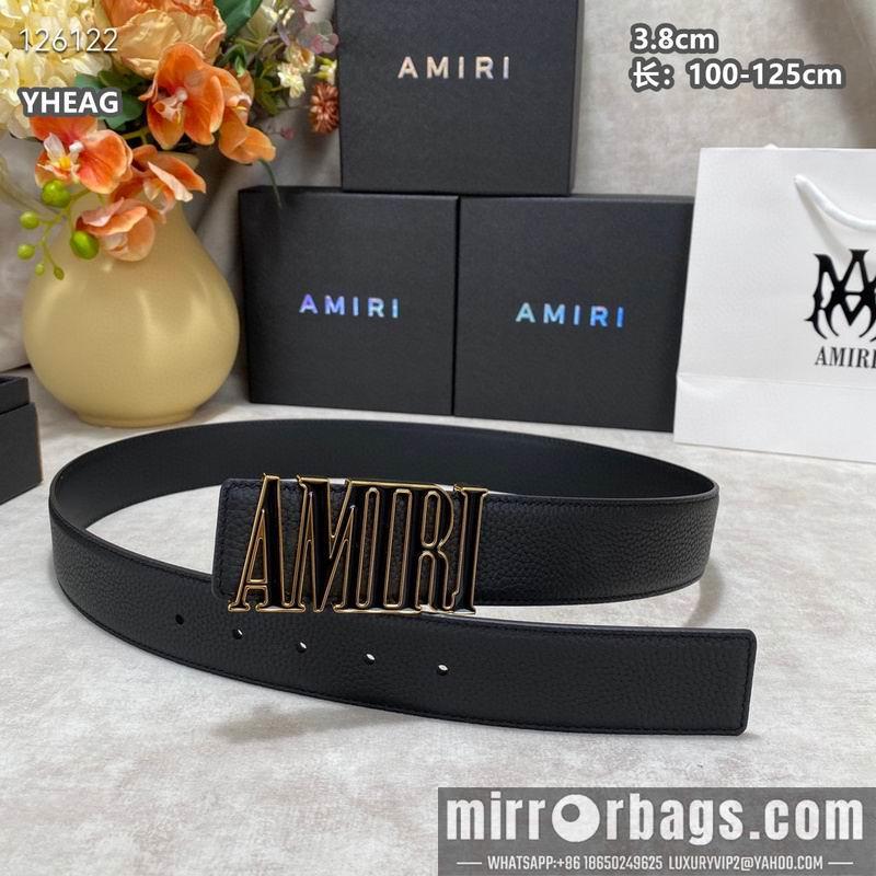 Replica Amiri belt 38mmX100-125cm 8L16