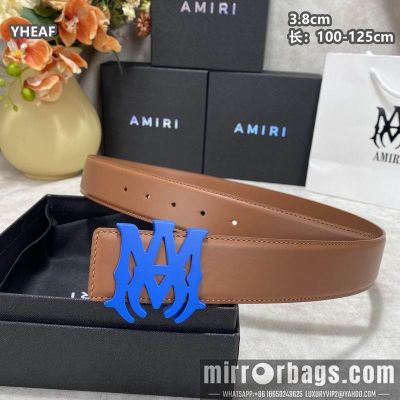 Replica Amiri belt 38mmX100-125cm 8L40