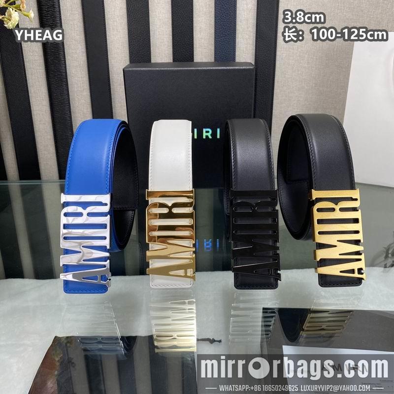 Replica Amiri belt 38mmX100-125cm 8L28