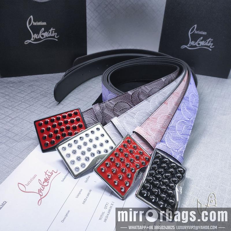 Replica Louboutin belt 38mm 80-125cm  lb061201